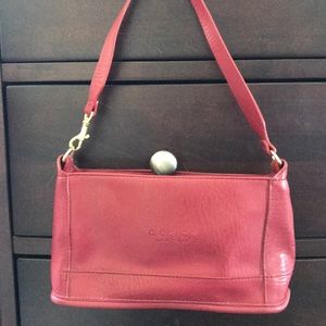 Coach vintage Red Shoulder Bag